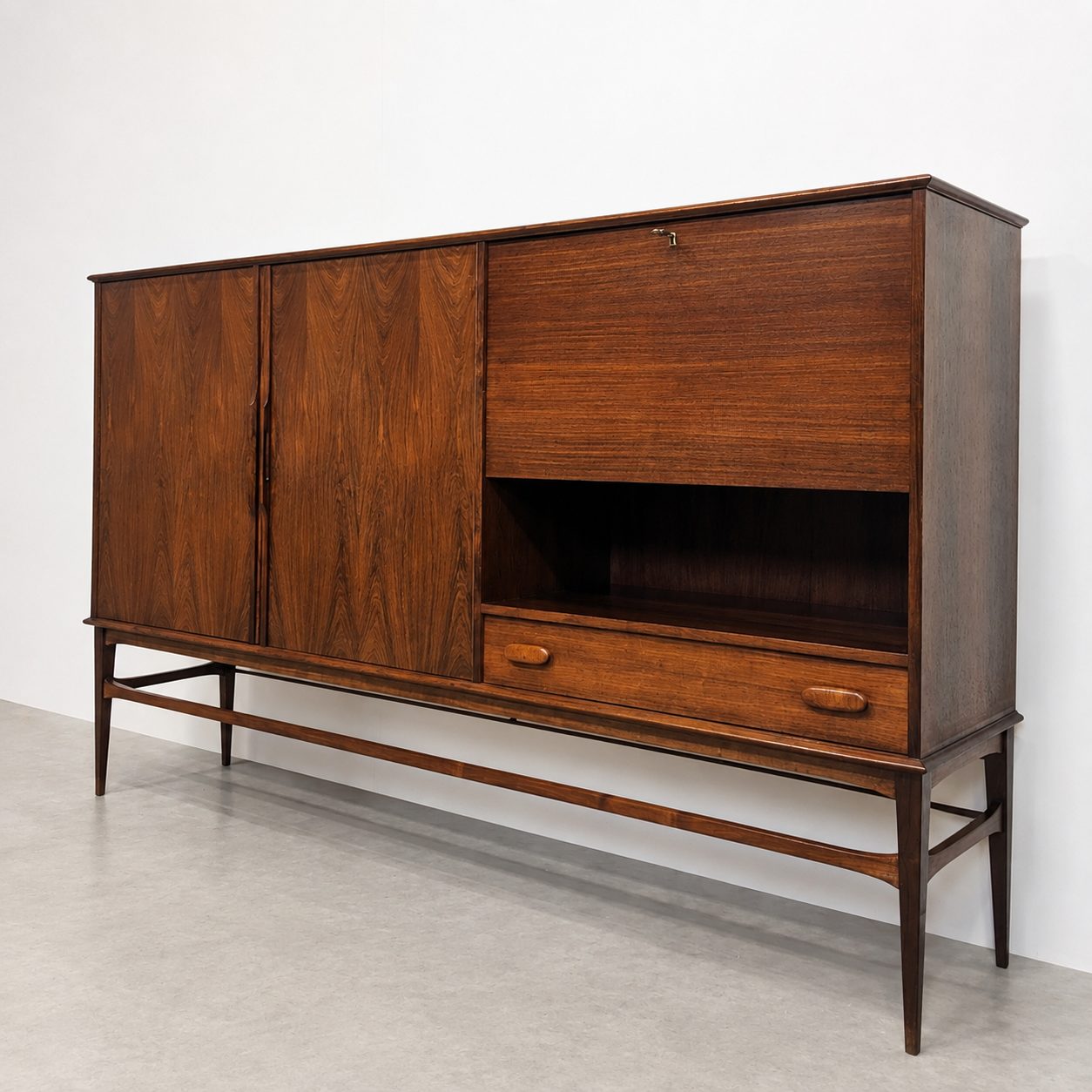 Highboard danois en palissandre – Image 2