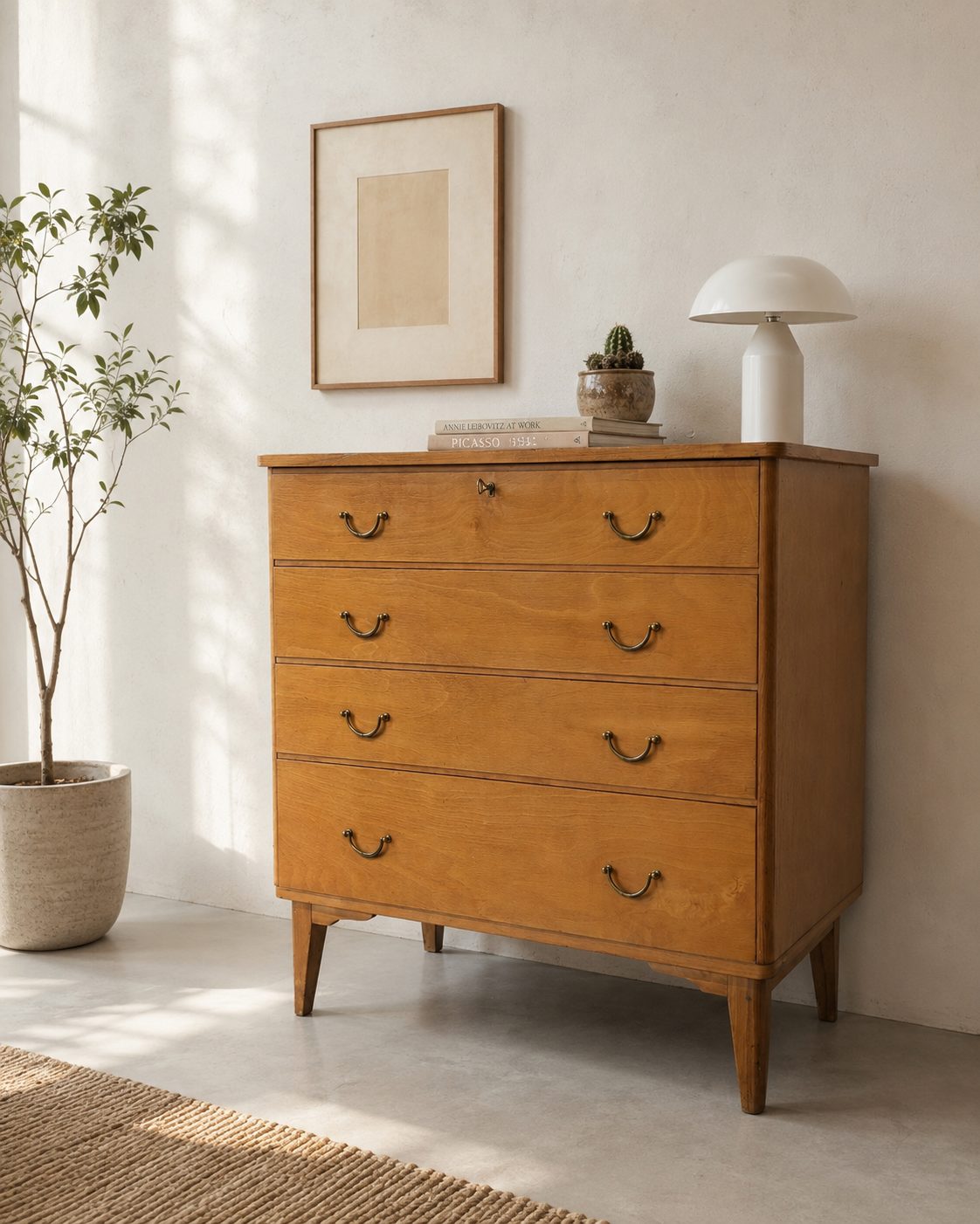 Commode Imexcotra en bouleau