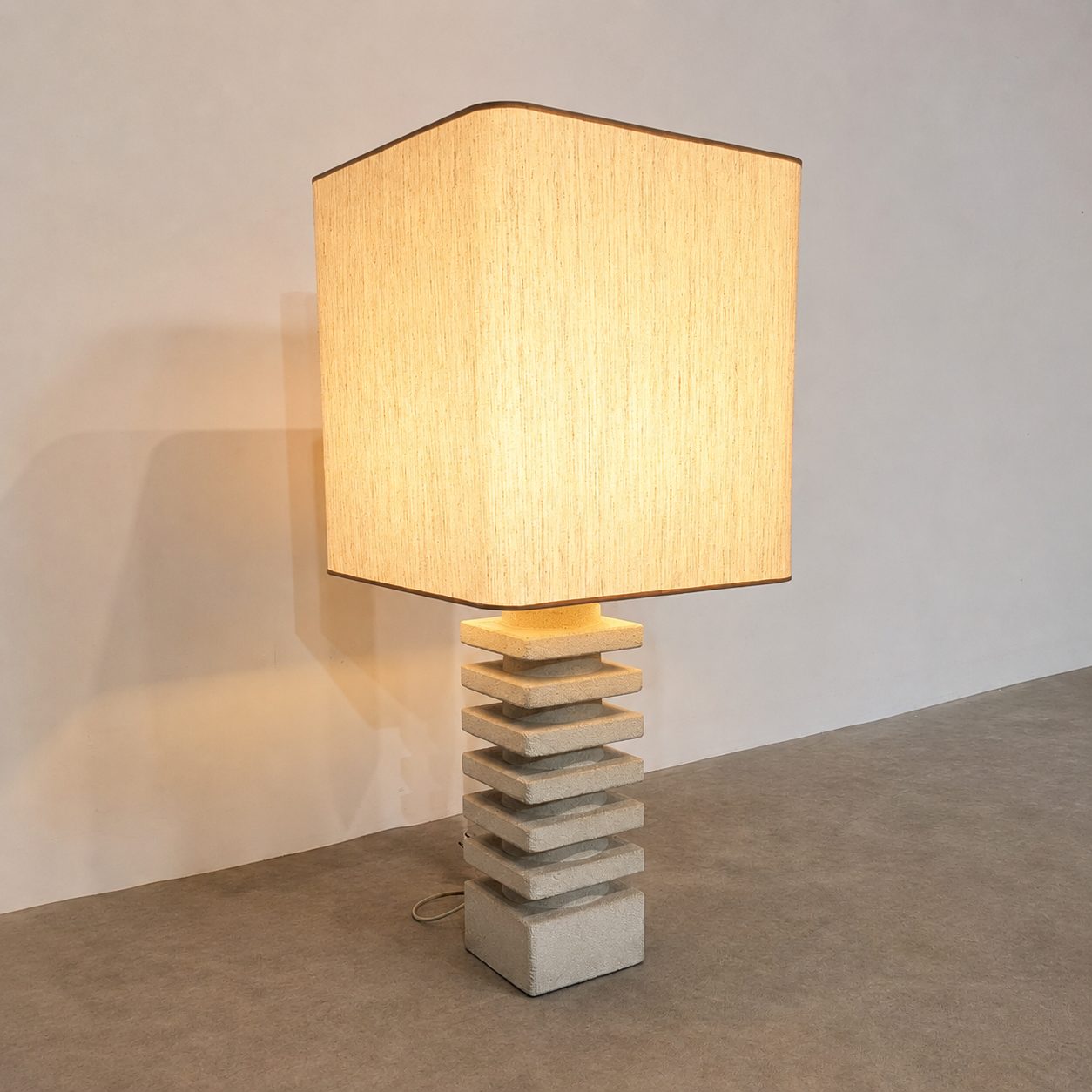 Grande lampe brutaliste circa 1970 – Image 9