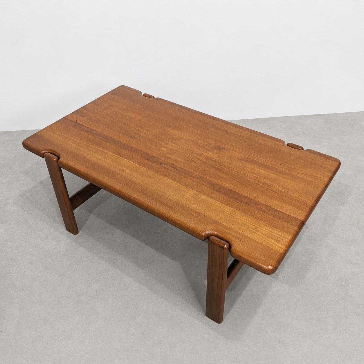 Table basse danoise en teck massif – Image 5