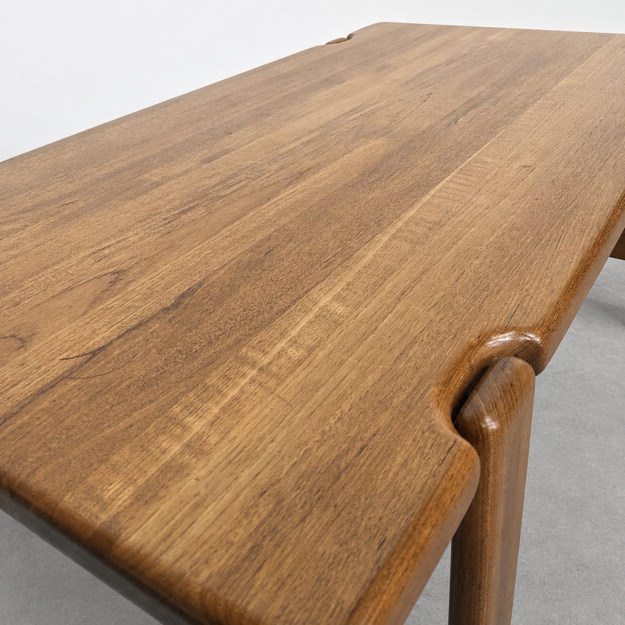 Table basse danoise en teck massif – Image 8