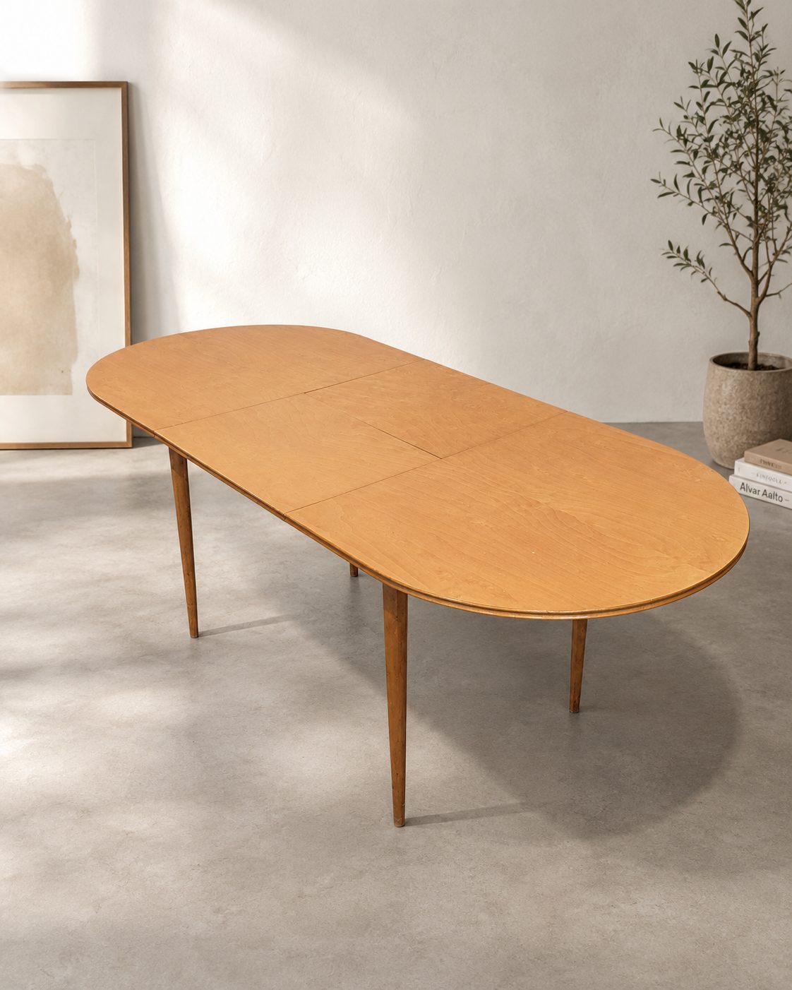 Table de repas ovale extensible Imexcotra