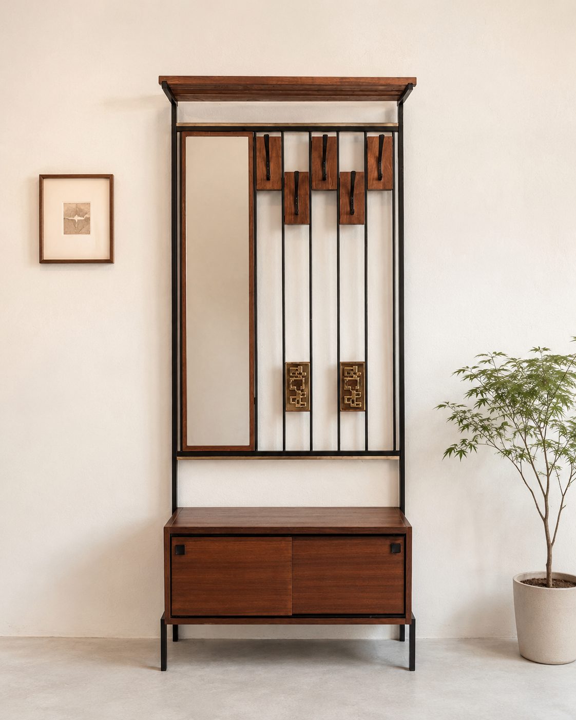 Vestiaire vintage mid-century
