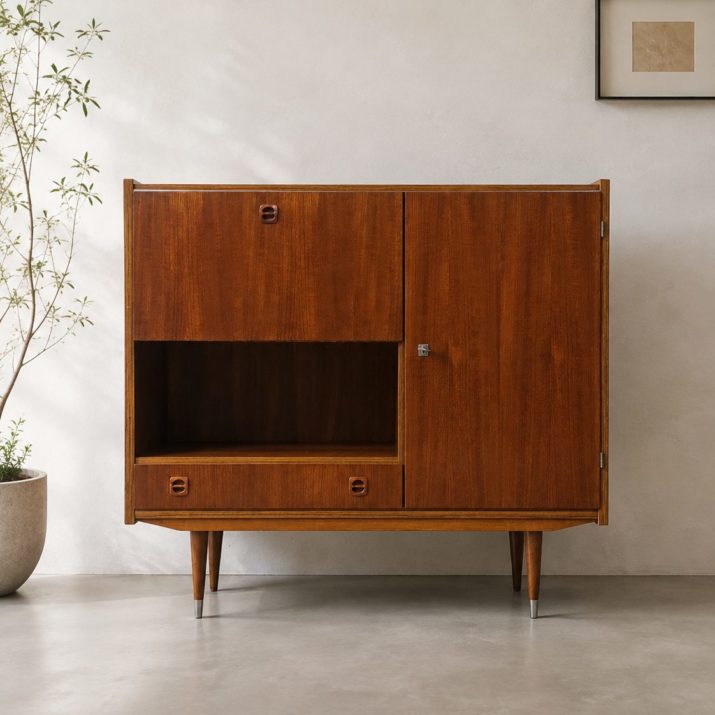 Highboard vintage mid-century
