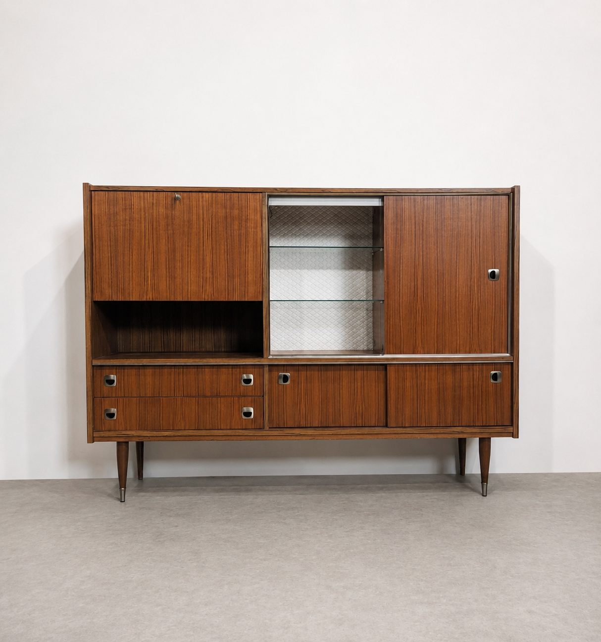 Highboard vaisselier vintage années 60 – Image 3