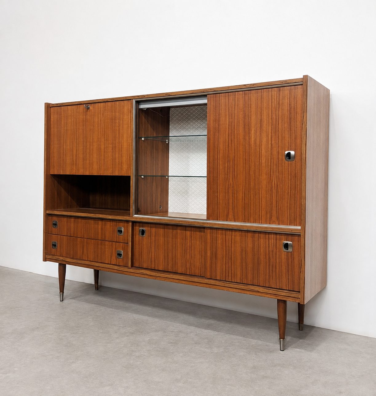 Highboard vaisselier vintage années 60 – Image 8