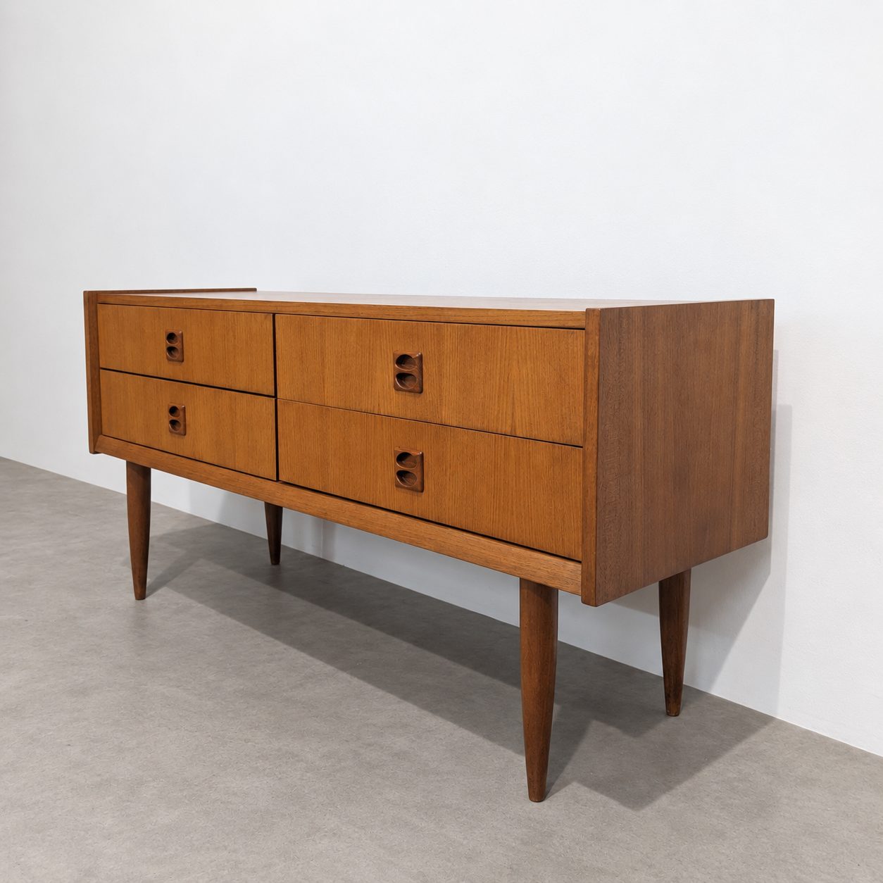 Petite enfilade mid-century en teck – Image 5
