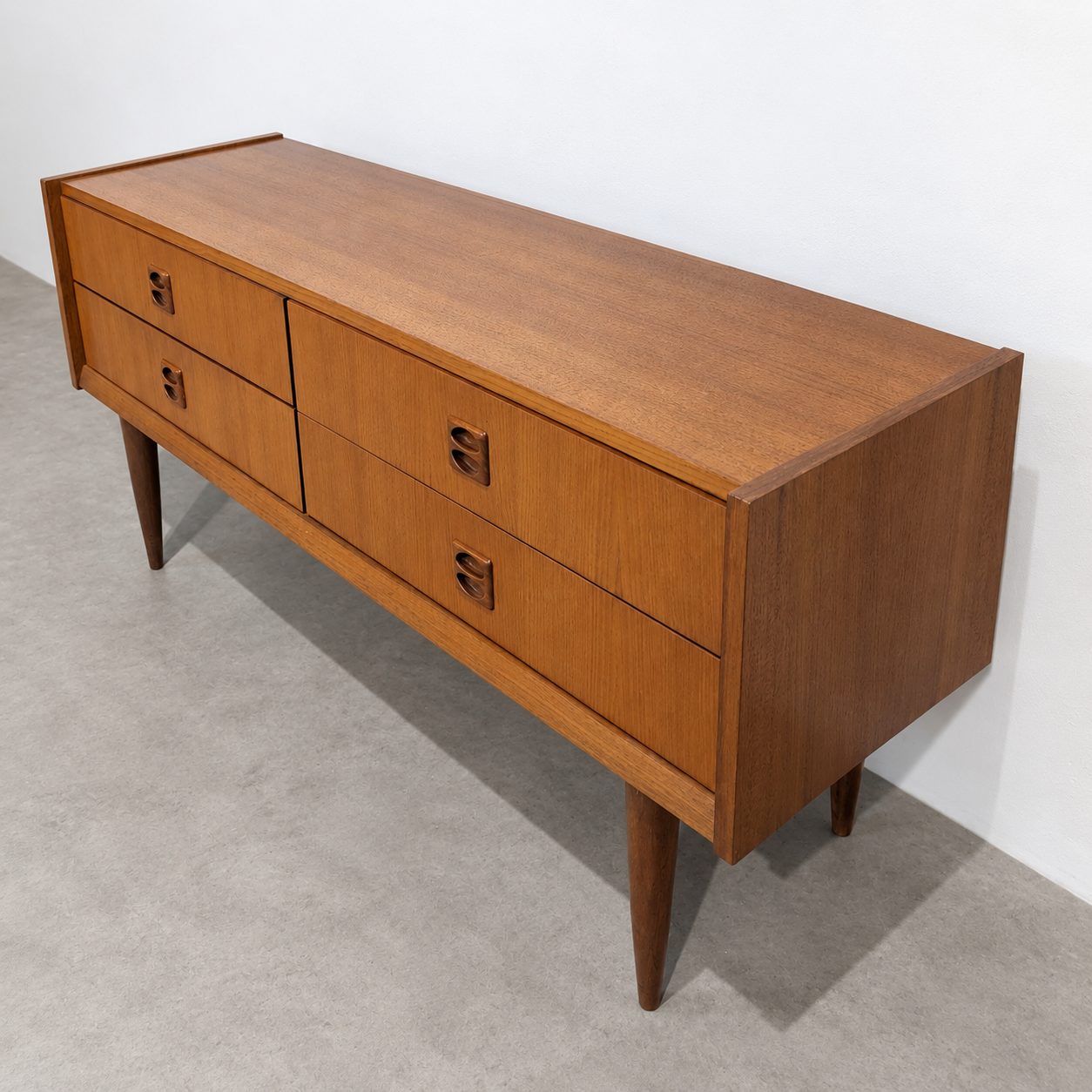 Petite enfilade mid-century en teck – Image 6