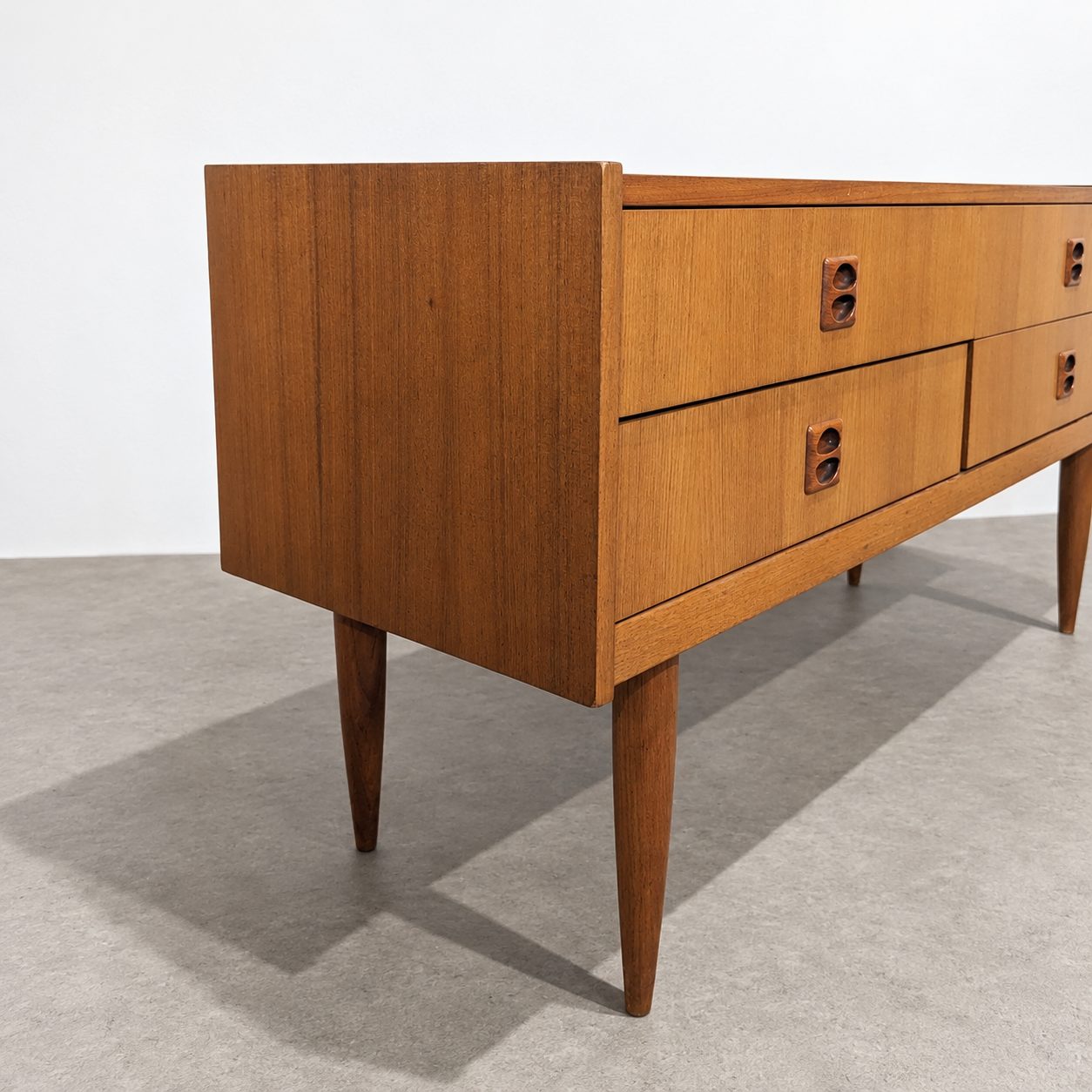 Petite enfilade mid-century en teck – Image 9