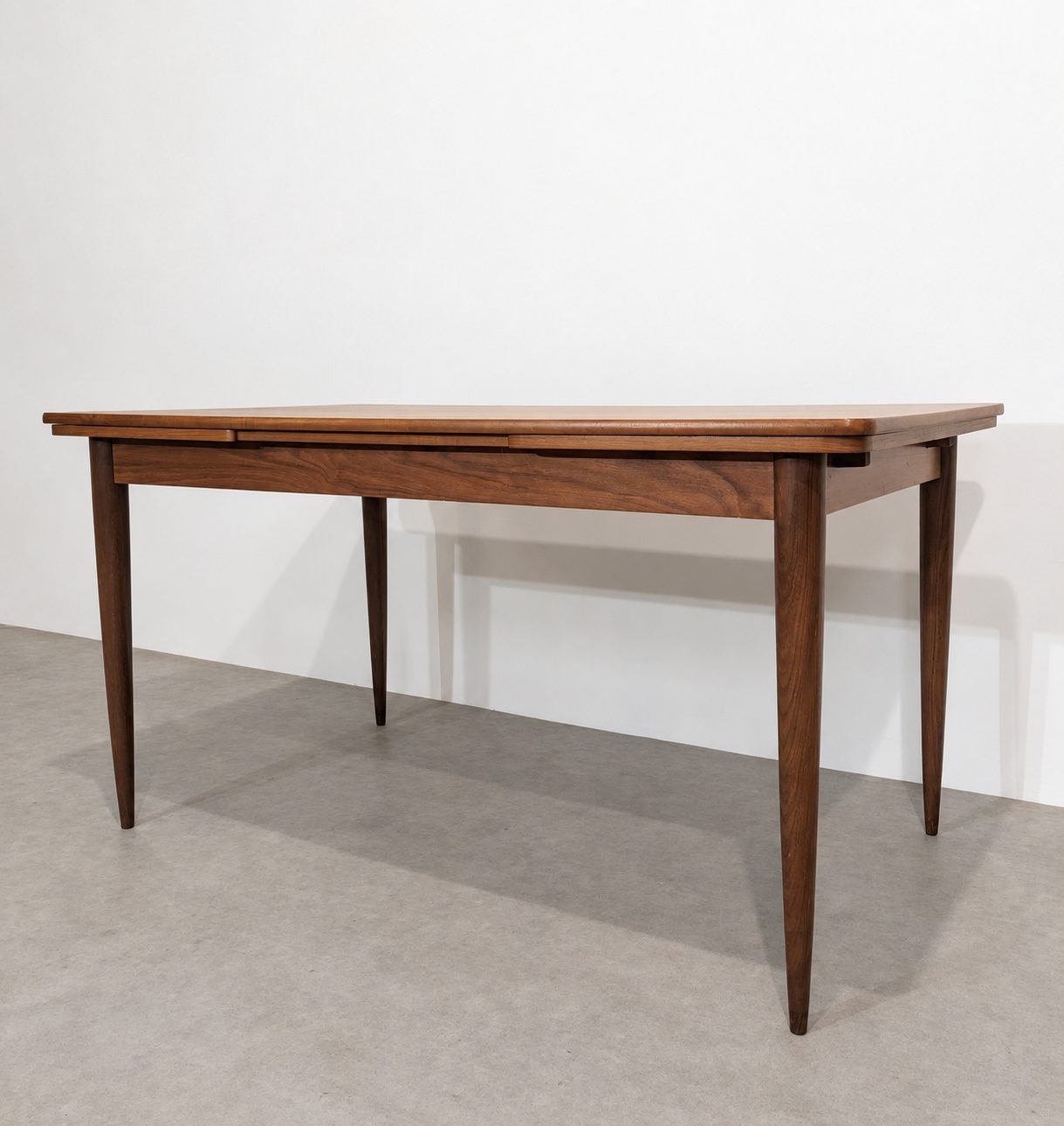 Table à manger vintage scandinave extensible – Image 4