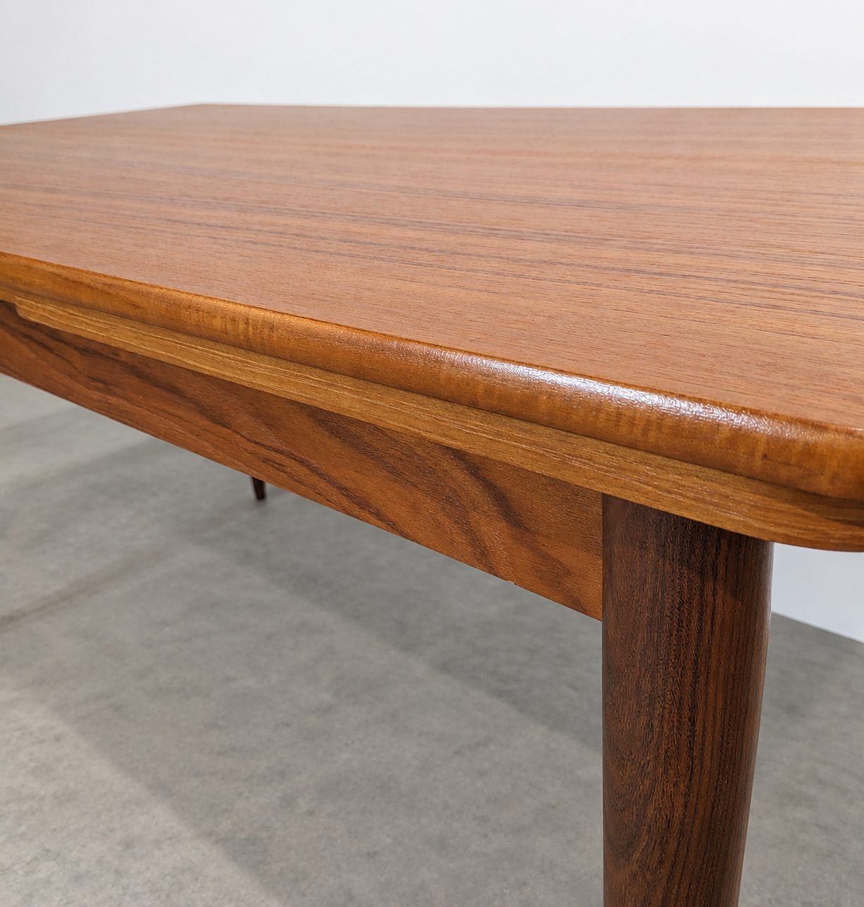 Table à manger vintage scandinave extensible – Image 5