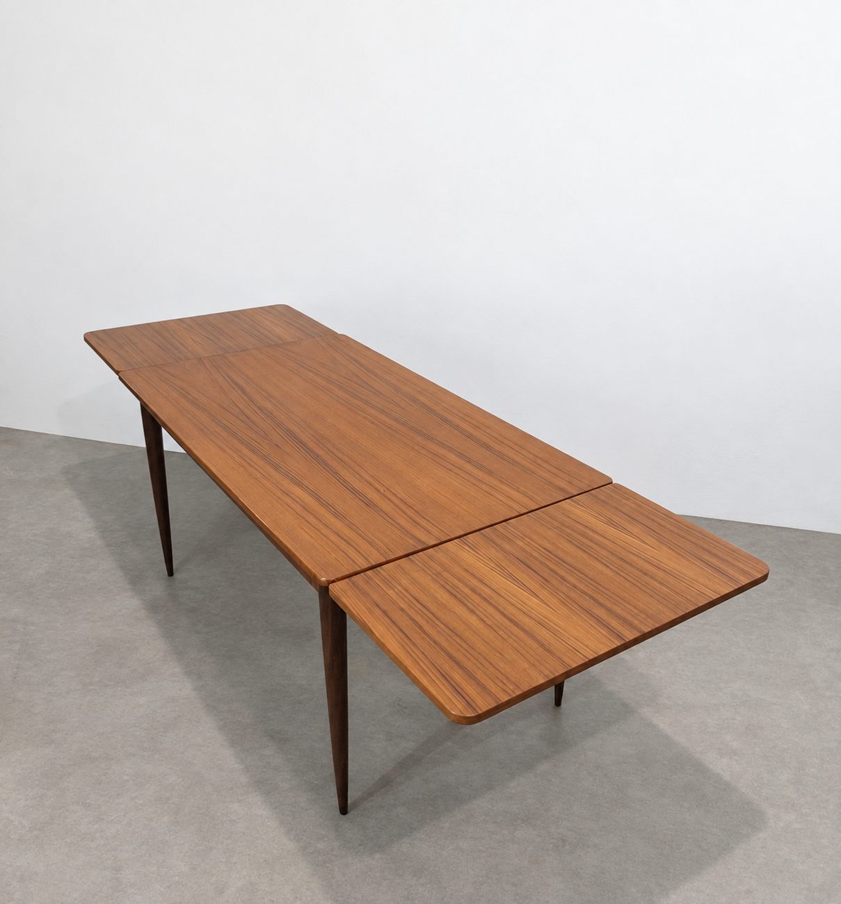 Table à manger vintage scandinave extensible – Image 7